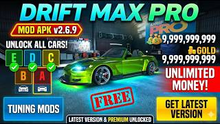 Drift Max Pro Mod APK v2.6.9 | Unlock All Premium Cars | Unlimited Money | Latest Version