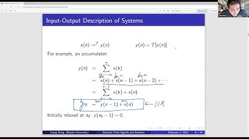 Digital Signal Processing Course (4) - Discrete-Time Signals and Systems Part 3