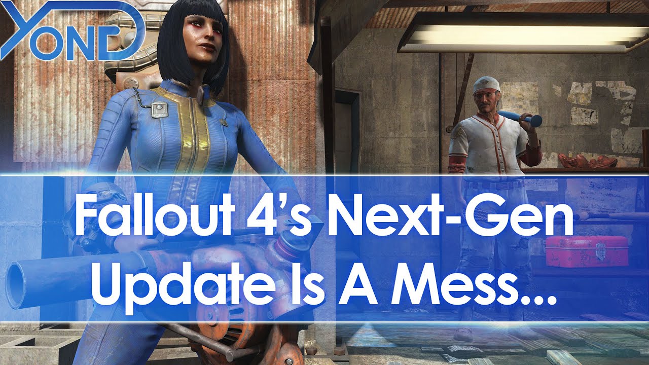 Bethesda’s next-gen update for Fallout 4 is a mess at launch…