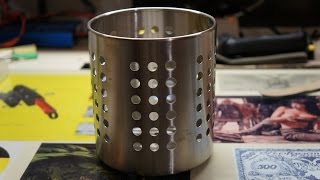 Печь щепочница своими руками из сушилки (часть 1)