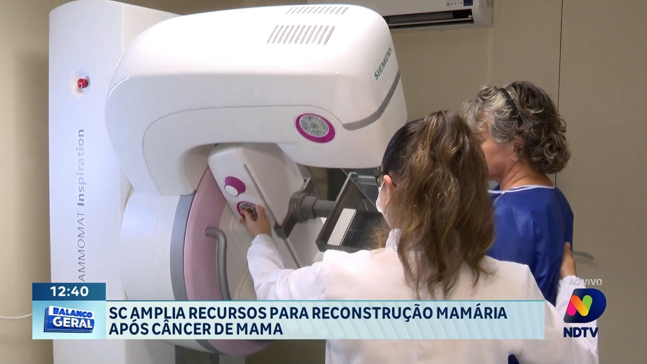 SC amplia recursos para reconstrução mamária após câncer de mama