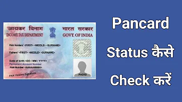 How can I track my PAN card by name?