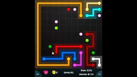11 × 11 MANIA LEVEL 82 - FLOW GAME ON FACEBOOK Connect the dots