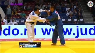 Ebinuma vs Zantaraia - QF - Judo World Championship 2014