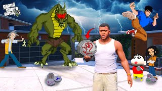 Franklin & Shinchan Found 12 Magic Stones Power Jackie Chan Adventures in GTA 5