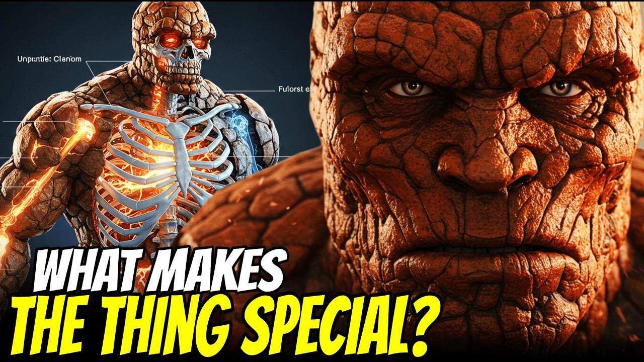 ANATOMY OF THE THING - WHAT'S INSIDE THE THING? (A TITANIUM HEART & AN IMMORTAL BODY?)