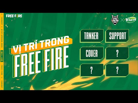 5. Bạn chơi vị trí nào trong Free Fire: Tanker, Cover hay Support?