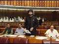 Sardar muhammad bux mahar first full speech in national assembly  1st august 2019
