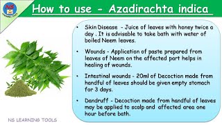 Uses of medicinal plants | Medicinal plants and their uses | Medicinal Herbs | Medicinal Plants