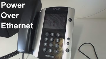 Power Over Ethernet for VoIP phones