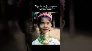 They're called the Long neck women of The Kayan Tribe #history #culture