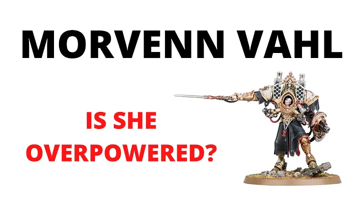 Morvenn Vahl Unit Review - is she Overpowered? Adepta Sororitas Rules Discussion