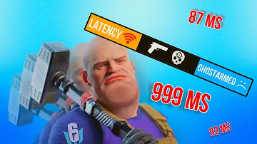 Latency VS GhostArmed - Rainbow Six Mobile
