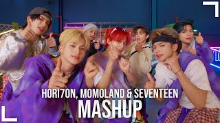 HORI7ON, MOMOLAND & SEVENTEEN | 'LUCKY, BBOOM BBOOM & VERY NICE' [MASHUP]