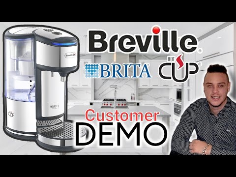Breville VKJ367 Brita Filter Hot Cup, Stainless Steel
