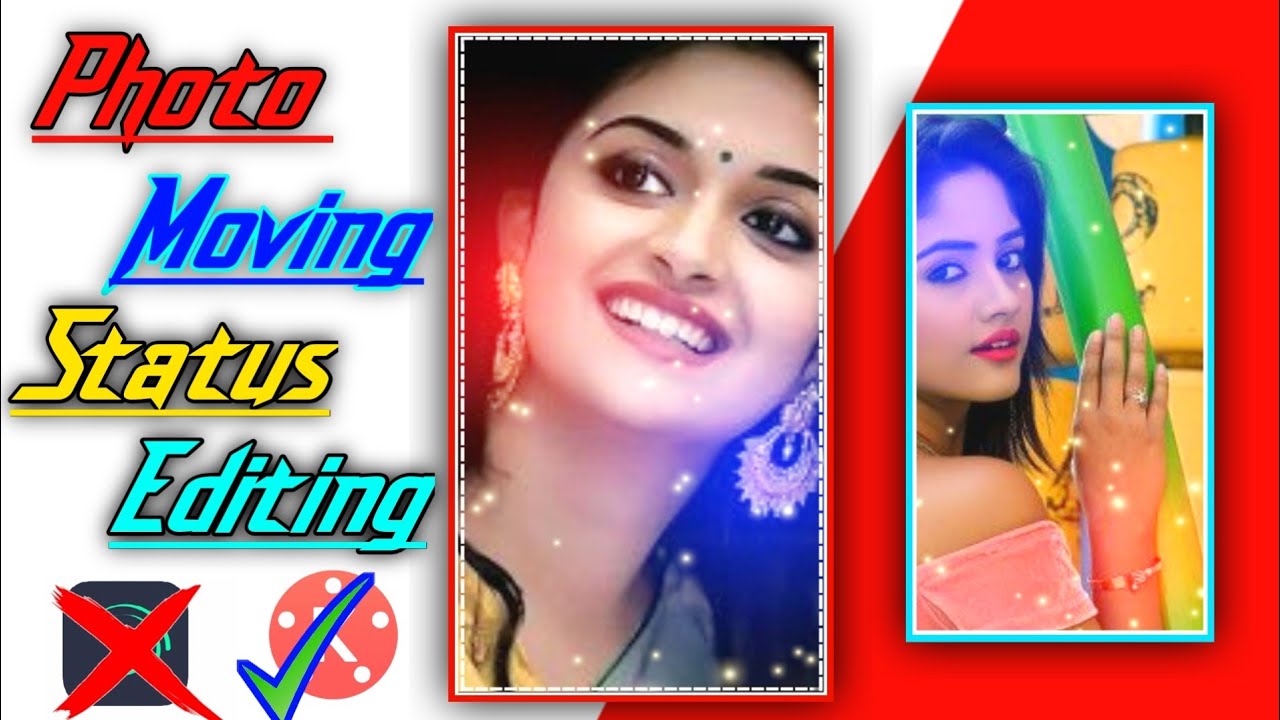 New Trending photo moving Status Editing In Kinemaster|| Full Screen Photo Moving Status ||