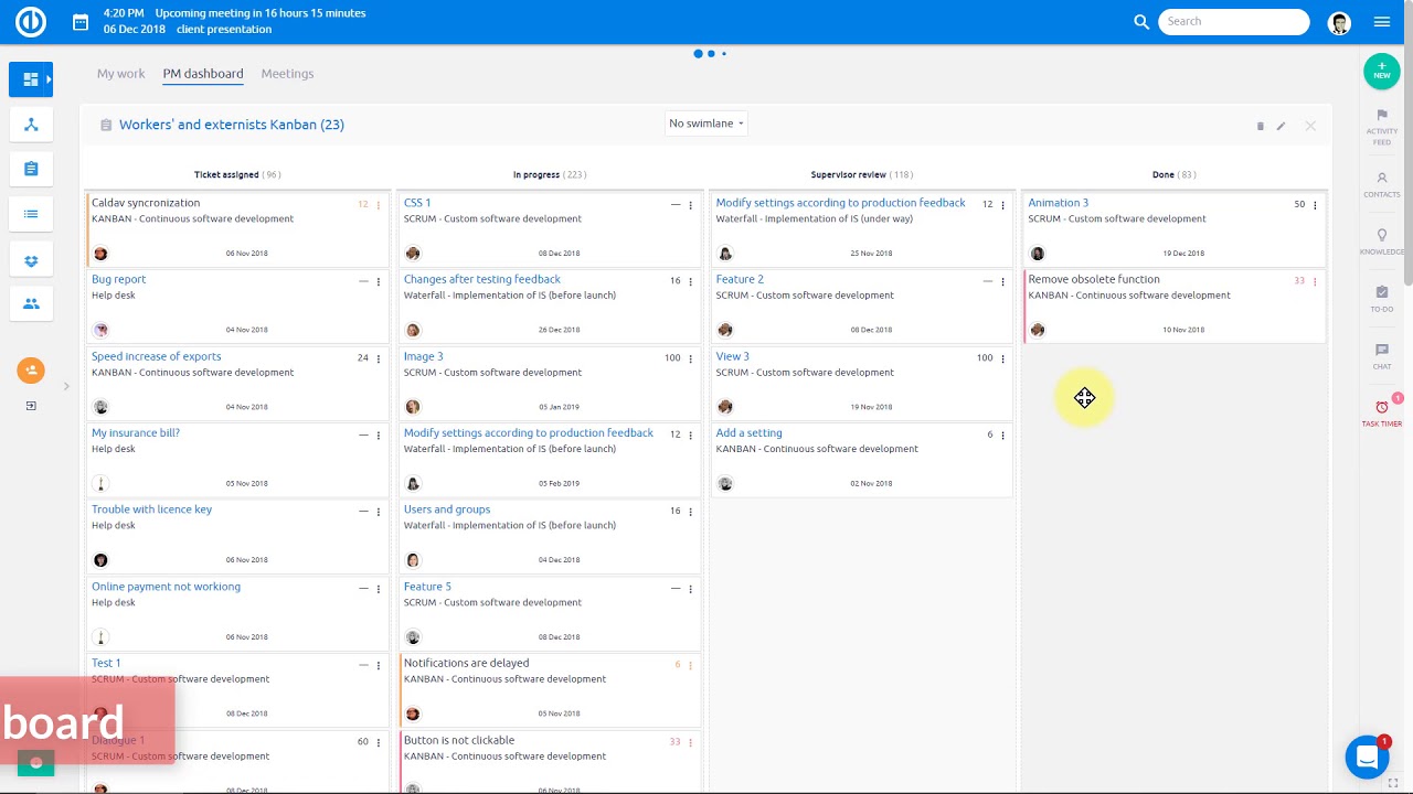 Easy Project Log In Project Manager Dashboard - EasyProject.com - YouTube