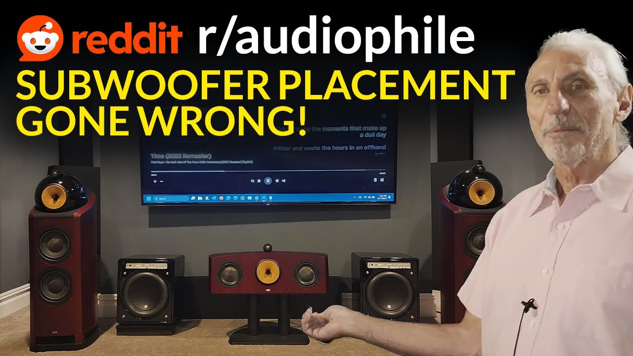 r/audiophile — Неправильное размещение сабвуфера! — www.AcousticFields.com
