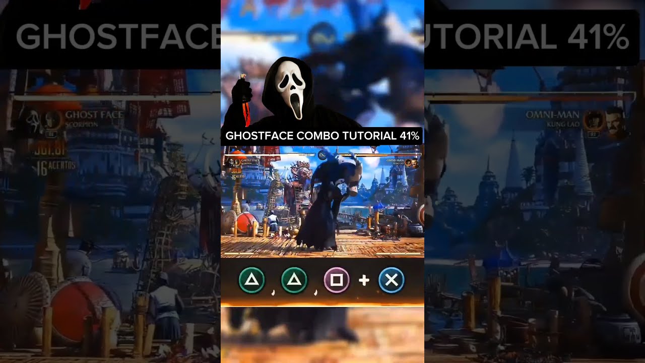 41 Damage With Ghostface In Mortal Kombat 1 Mk1