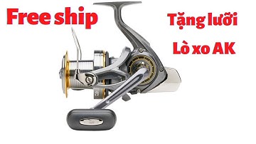 Máy câu cá lô nông DAIWA SHORECAST 5000B 6000B câu lục xa bờ, câu tra, câu biển