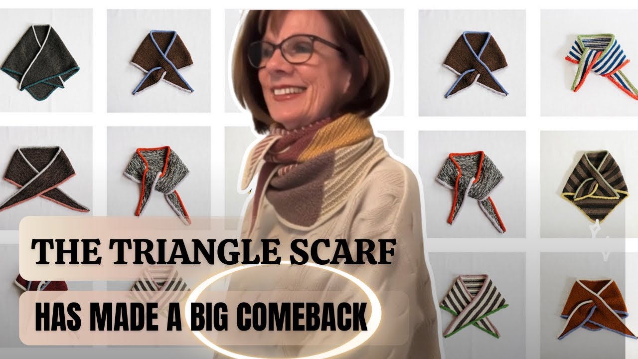 Knitting Triangle Scarves: A Small Accessory With A Lot of Impact @KnitCafeMidori 