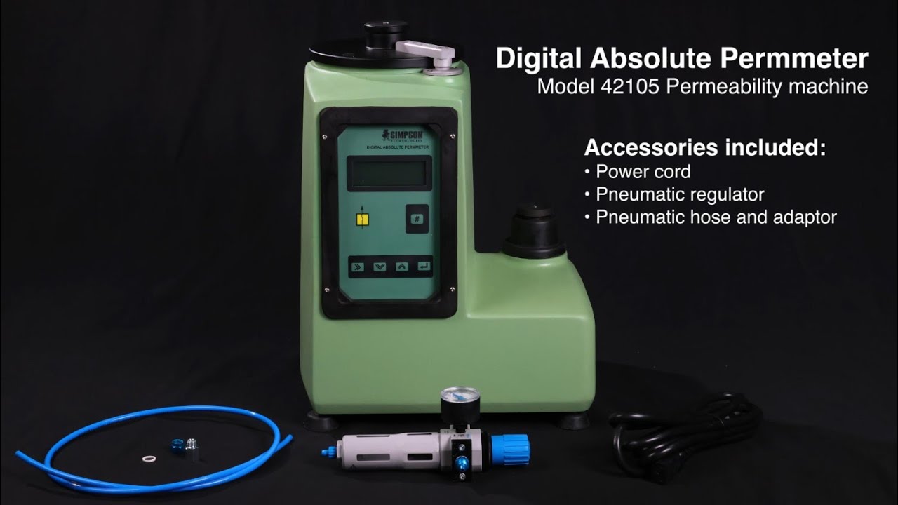 How to Set-up - Digital Absolute Permmeter - Model 42105