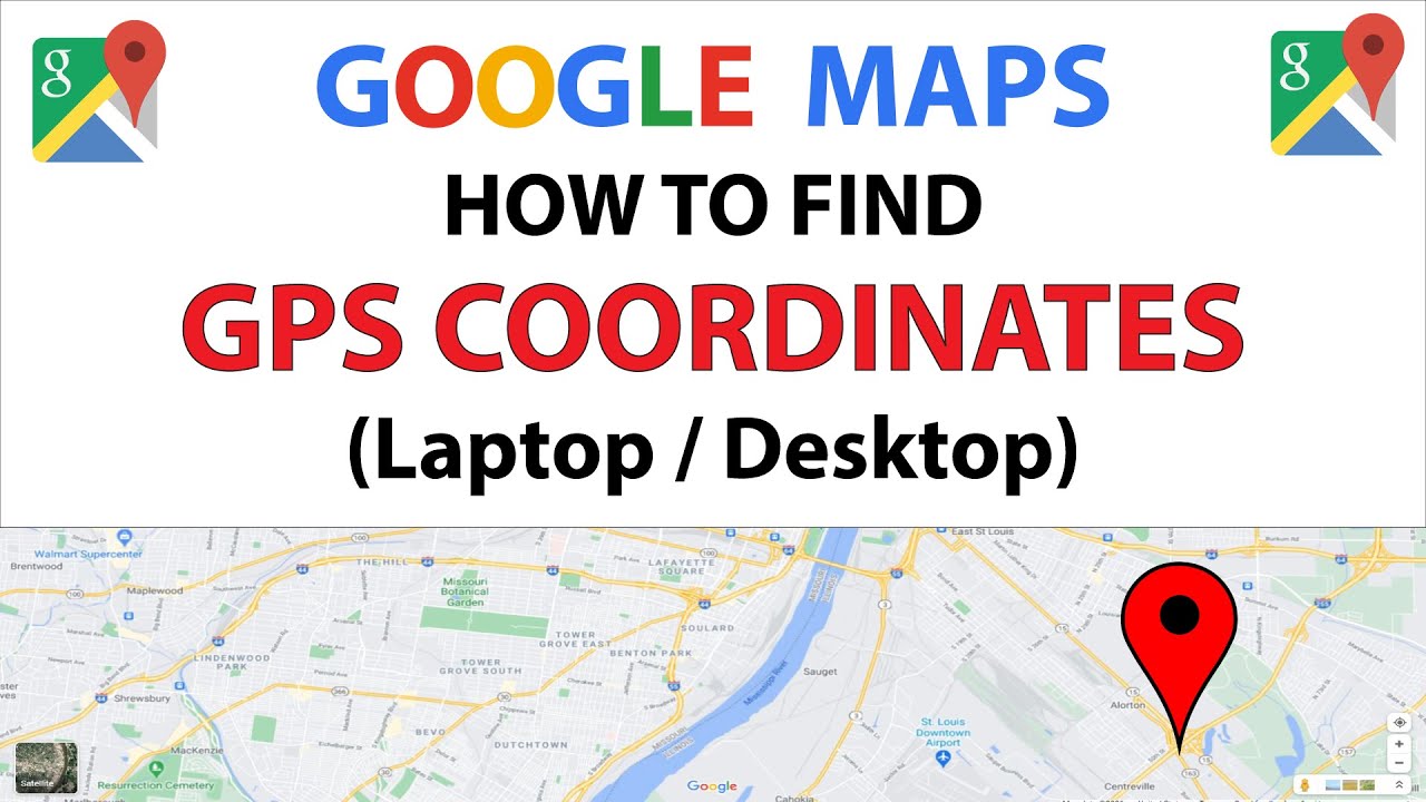 Google Maps: How To The GPS Coordinates Of A Location From A - YouTube