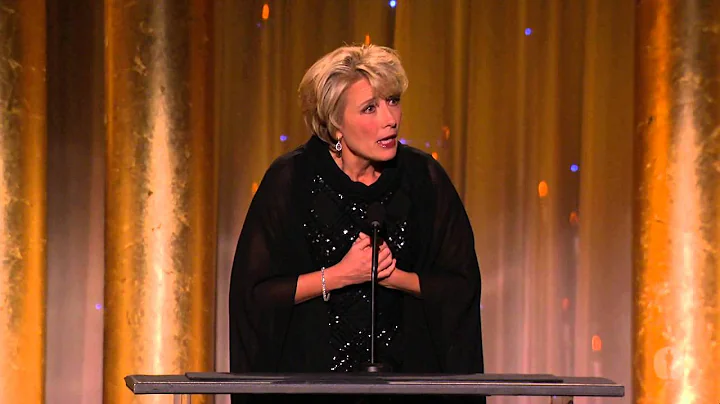 Emma Thompson honors Angela Lansbury at the 2013 G...