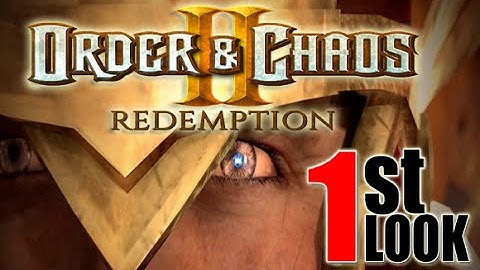 Order & Chaos 2: Redemption - WoW mobile? WOW!!!  (1st Look iOS Gameplay)