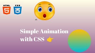 A Simple HTML and CSS Animated Circle