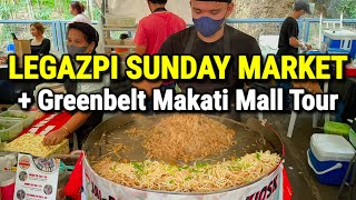 MAKATI CITY TOUR | Legazpi Sunday Market + Greenbelt Shopping Mall | Makati, Philippines