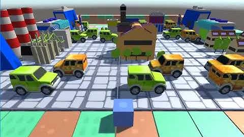 CrossRoad video game make in unity