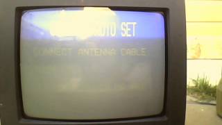 1996 Panasonic Pv-M1345 Crt Tvvcr Combo Cleaned And Working