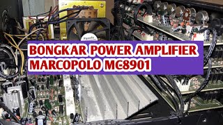 BONGKAR AMPLIFIER MARCOPOLO MC-8901
