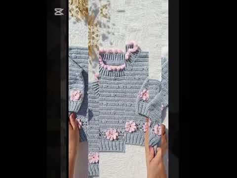 بلوزات كروشيه للاطفال Shorts Fyp Handmade Crochet كروشيه Youtubeshorts Youtube Trending