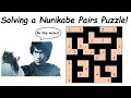 Solving a Nurikabe Pairs Puzzles
