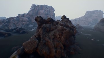 Unreal engine 4 iceland (Quixel Megascan) walk-demo + CINEMATICS || Eagle Speed Level Design