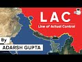 LAC (Line of Actual Control) between India and China - Geography & major points of dispute on LAC