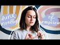 All Of My 2020 Empties 🧴 My Honest Thoughts On Every Product I've Used Up | Lucy Moon