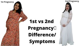 1st vs 2nd Pregnancy🤰Difference| Baby Boy 👦 and Girl Symptoms| Reality | PreetiPranav