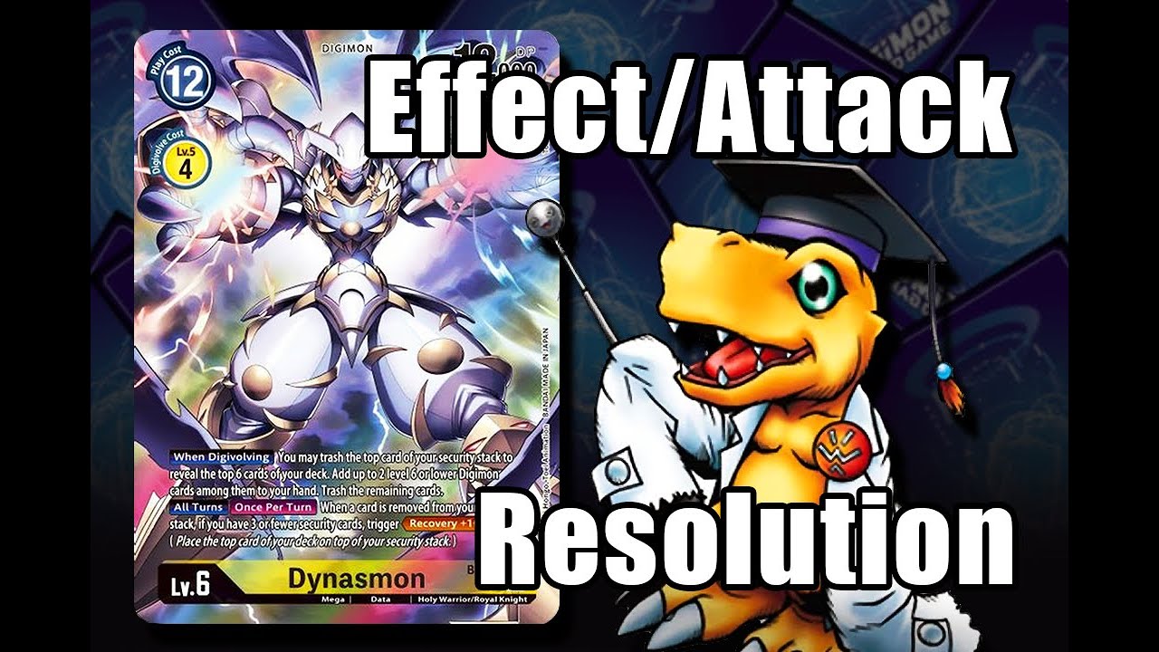 Effect/Attack Resolution Rulings?! I DCG All Formats - YouTube