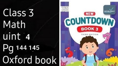 countdown book3 third edition pg 144 145 exercise 4b unit 4 measurement/class 3 math  ex 4b pg144145