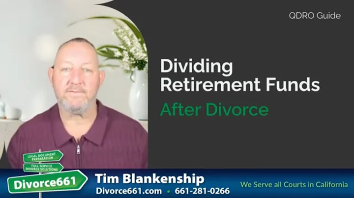 📜 How to Get a QDRO for Dividing Retirement Funds After Divorce? | Los Angeles Divorce #divorce661