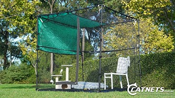 Cat Premium Portable Enclosure | Catnets.com.au