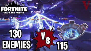 115 CEILING ELECTRIC FIELDS VS 130 HUSKS!? | Fortnite Save the World | TeamVASH