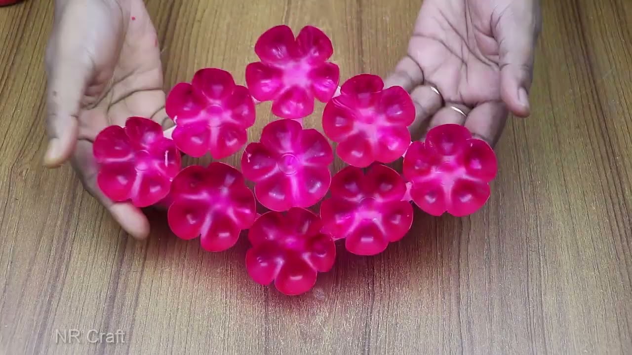 New Beautiful Toran Design Idea! Easy Wall Hanging - Plastic Bottle Craft Ideas