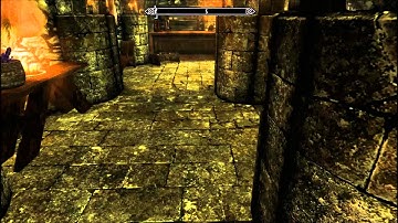 TESV: Skyrim weird floor glitch RealLike ENB/ENBoost