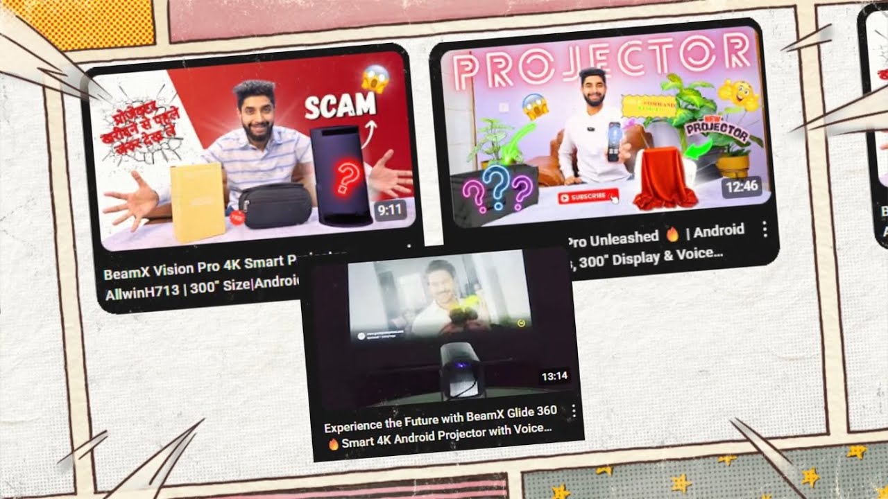 Answering Your Questions on BeamX Projectors | Vision Pro, Glide 360 & Thunder Pro