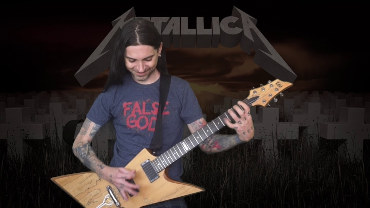 Metallica - Master of Puppets (solo cover)