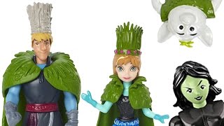 Halloween Kristoff & Princess Anna w/ Trolls from Disney Frozen Wedding & Learn colors and numbers